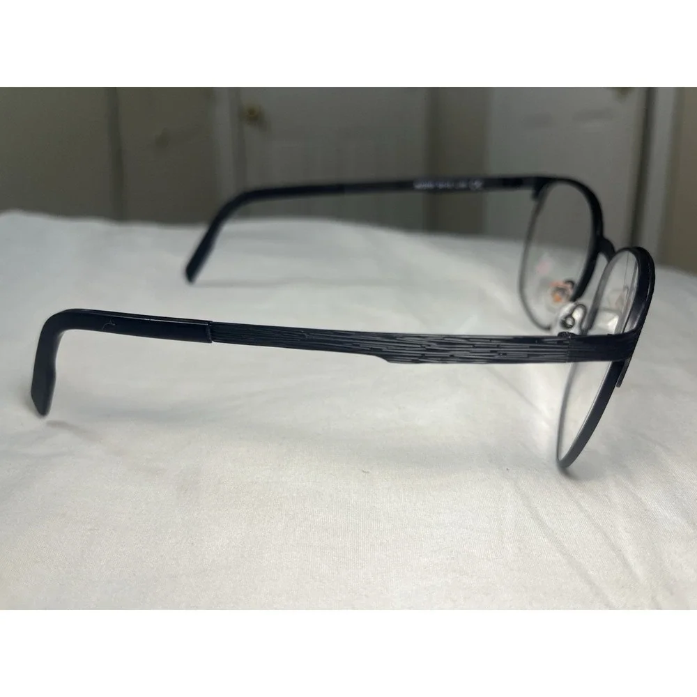 NEW Maui Jim MJO2107-02MG Black Faux Wood EYEGLASSES FRAME 54-19-145 Italy